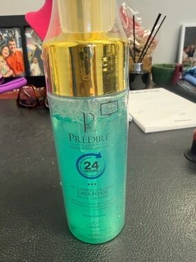 Oil Control Collagen Lava Foam Facial Cleanser - Teal